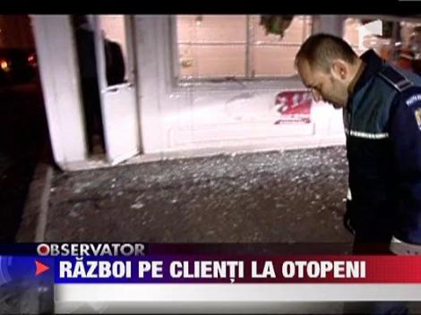 UPDATE / Scandal cu bate, rangi si cutite intre taximetristi