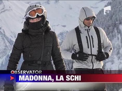 Madonna, la schi in Elvetia