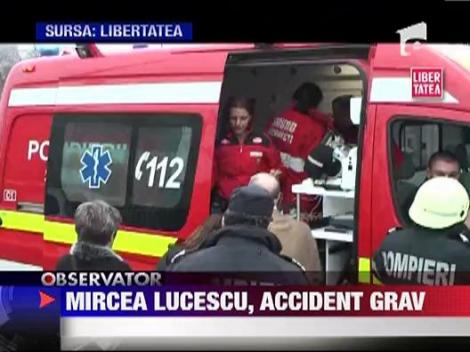 UPDATE: Mircea Lucescu, ranit intr-un accident auto