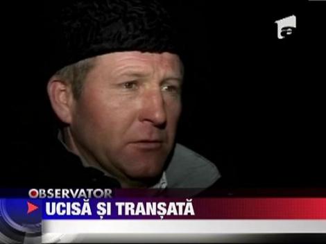 UPDATE / Ucisa, transata si aruncata