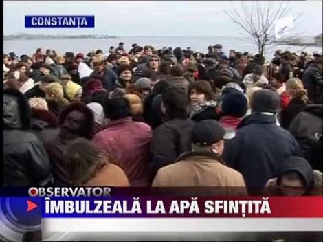Imbulzeala la apa sfintita