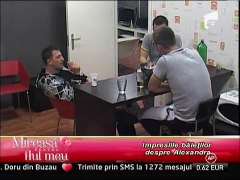 Impresiile baietilor despre Alexandra