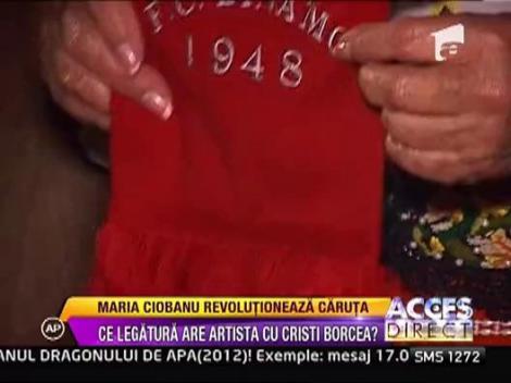 Maria Ciobanu a lansat trasura cu CD player in Romania