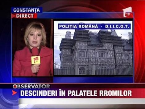 UPDATE / Descindere in forta la palatele rromilor din Galati