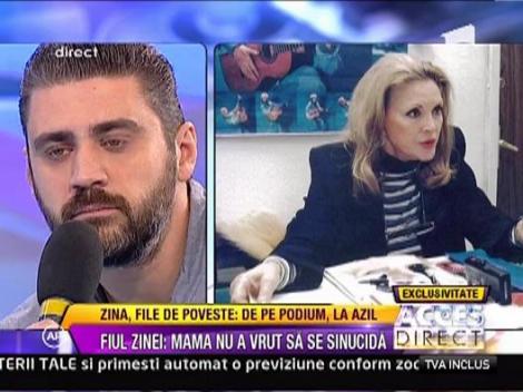 Fiul Zinei Dumitrescu: dezvaluiri in premiera