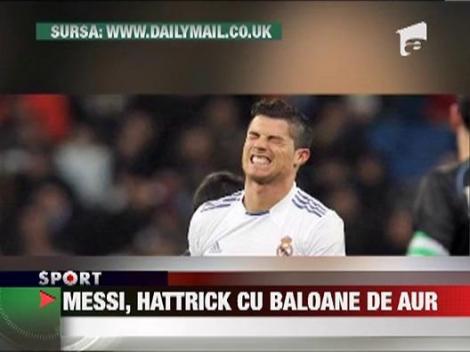 Messi a luat Balonul de Aur pentru a treia oara