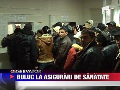 Aglomeratie la Casa de Asigurari de Sanatate