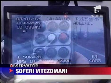 Amenzi pentru vitezomani