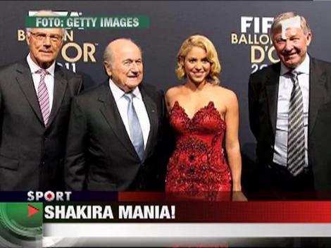 Shakira, principala atractie la Zurich la gala premiilor FIFA