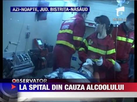 Accident grav provocat de alcool in Cluj