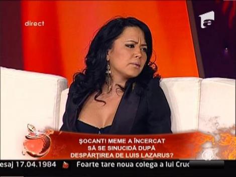 Mihaela Moise: "Nu am vrut sa ma sinucid. E o prostie"