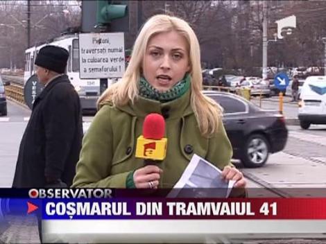 Tanara intepata cu o seringa in tramvaiul 41