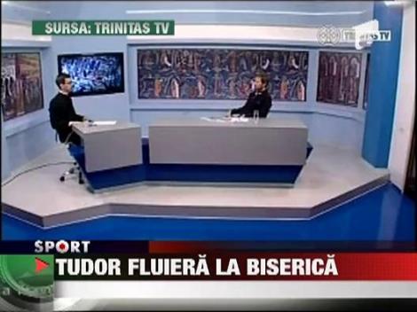 Alexandru Tudor a mers la Patriarhie sa ceara justitie in fotbal!