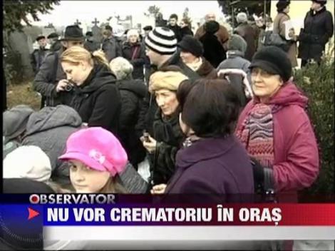 Cluj-Napoca: Crematoriul uman scoate credinciosii in strada