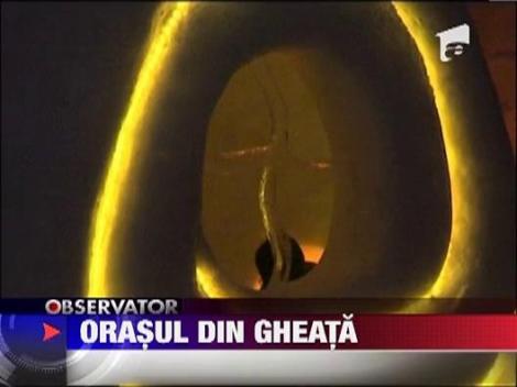 Mini-oras de gheata, in Moscova