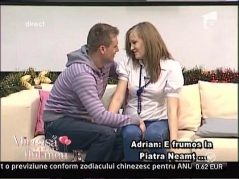 Irina si Ionut se tachineaza reciproc