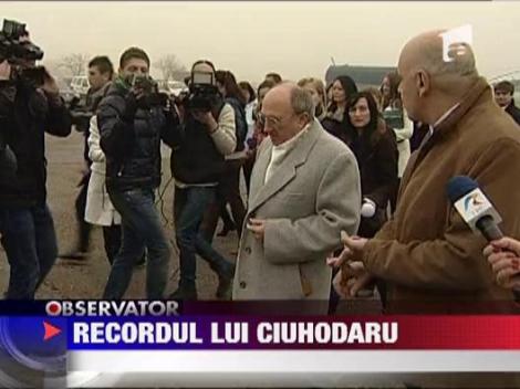 Medicul Tudor Ciuhodaru, cel mai scurt mandat din istorie