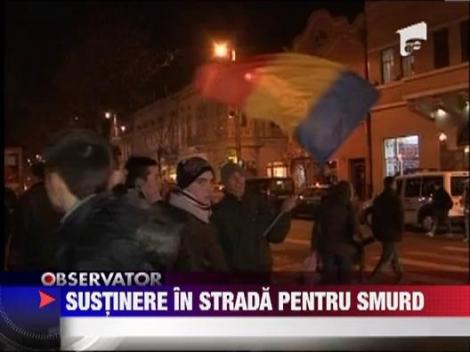 Sustinere in strada pentru SMURD