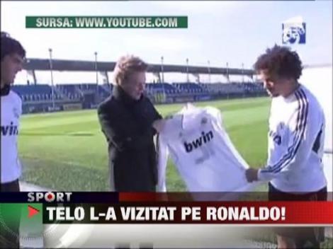 Cristiano Ronaldo l-a intalnit pe Michel Telo