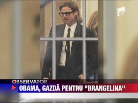 Barack Obama, gazda pentru Brad Pitt si Angelina Jolie