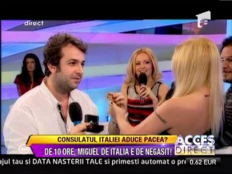 In razboiul romano-italian dus de Pamela si Miguel a intervenit consulatul Italiei!