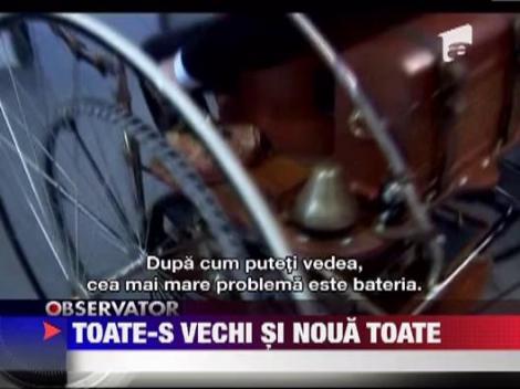 Copia unei masini electrice construita in urma cu 130 de ani