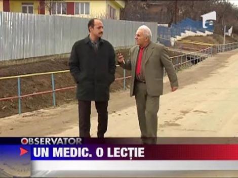 Medic african intr-un sat din Galati