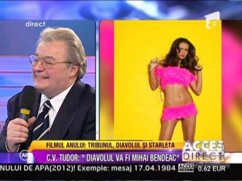 Vadim Tudor: "Diavolul va fi Mihai Bendeac"