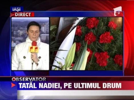 Nadia Comaneci si-a condus tatal pe ultimul drum