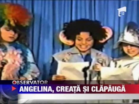 Imagini inedite cu Angelina Jolie in copilarie