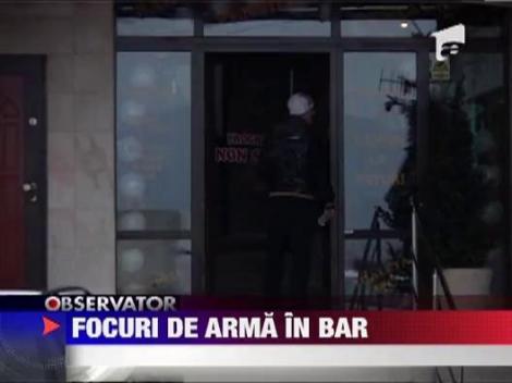 Scandal cu focuri de arma intr-un bar din Alba