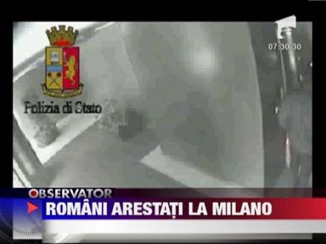 Romani arestati pentru furt la Milano