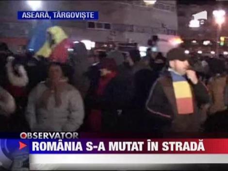 Romania s-a mutat in strada