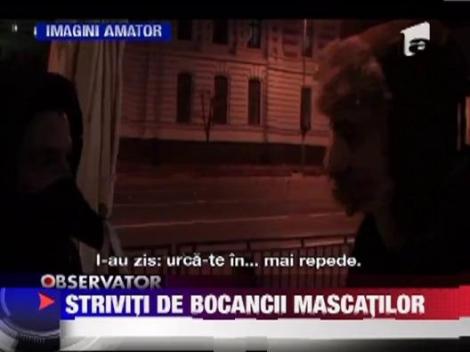IMAGINI SOCANTE! Protestatari nevinovati stiviti de bocancii mascatilor