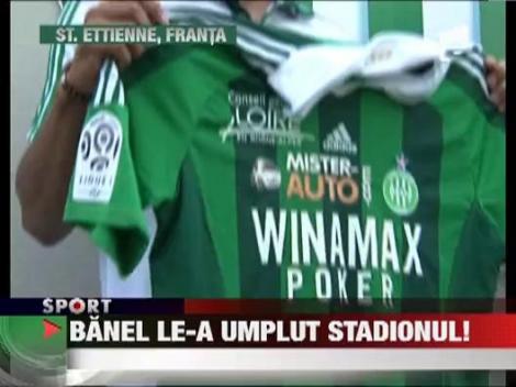 Banel Nicolita a adus lumea pe stadion la Saint Etienne