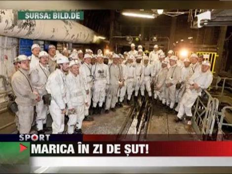 Ciprian Marica s-a facut miner