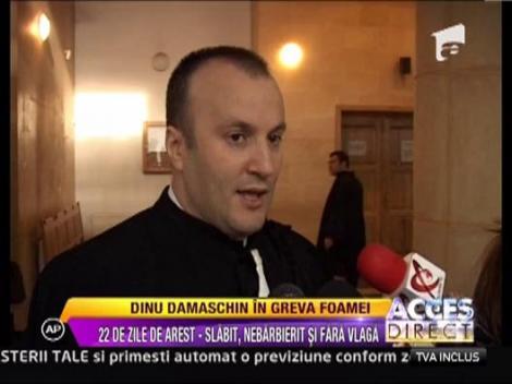 Dinu Damaschin, in greva foamei