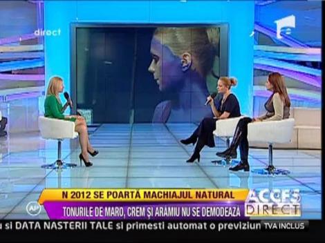 In 2012 se poarta machiajul natural