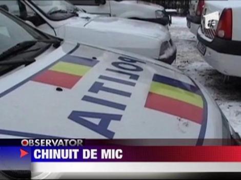 Bebelus maltratat de mama si concubinul ei