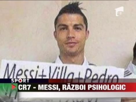Cristiano Ronaldo - Messi, razboi psihologic