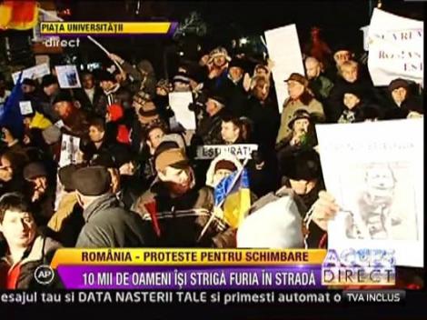 Vezi care sunt nemultumirile oamenilor care au iesit in strada