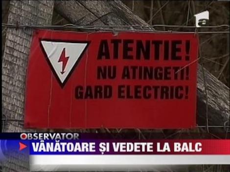 Vanatoare si vedete la Balc