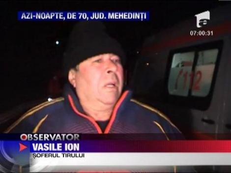 Accident cu trei morti in Mehedinti