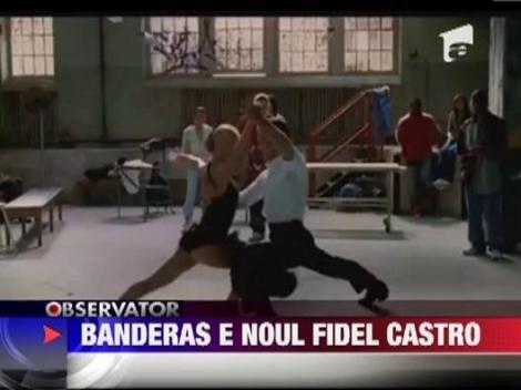 Antonio Banderas in rolul lui Fidel Castro