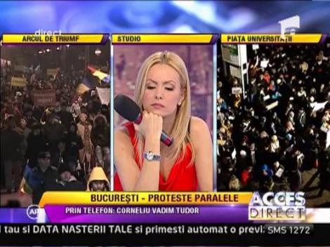 Vadim Tudor catre Parlamentul European: "Ajutati Romania sa nu devina un lagar de exterminare"