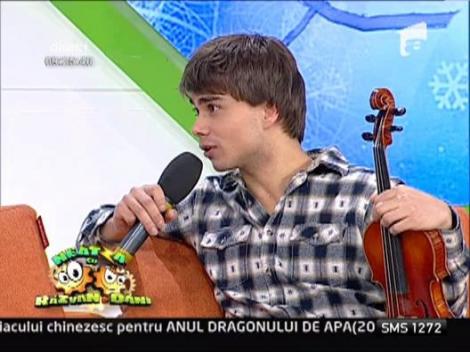 Alexander Rybak a vorbit cu Dani despre cariera lui muzicala