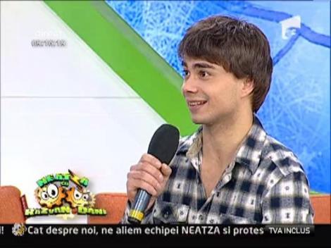 Alexander Rybak a crezut ca viseaza cand a vazut-o pe Roxana Vancea