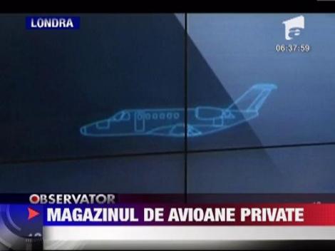 Magazin de avioane private