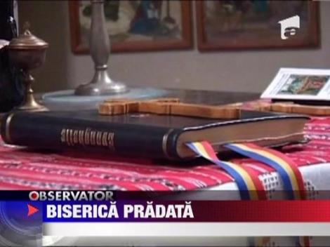 Biserica din Gherla pradata de un necunoscut