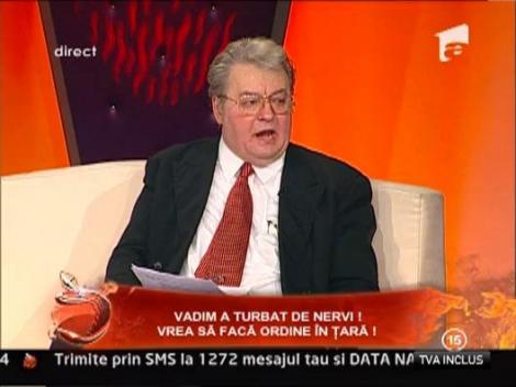 Vadim: "Am salvat sapte biserici in Bucuresti!"